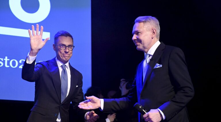 Election reception of Green Party backed presidential candidate Pekka Haavisto