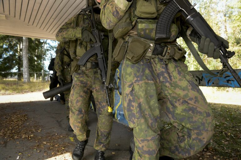 Kehä 22 -paikallispuolustusharjoituksen mediapäivä Espoossa 6