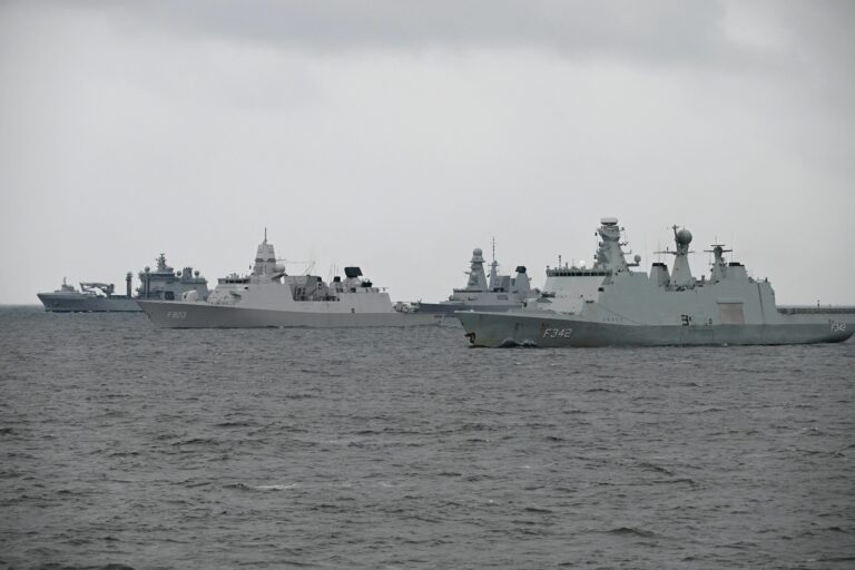 Maritime defence exercise Freezing Winds 22