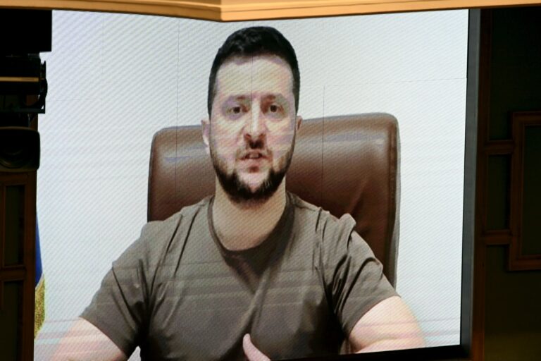 Ukrainian President addresses the Finnish Parliament