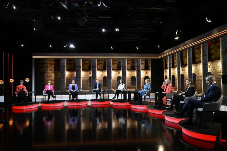 Eduskuntavaalit - MTV kaikkien eduskuntapuolueiden puheenjohtajien tentti