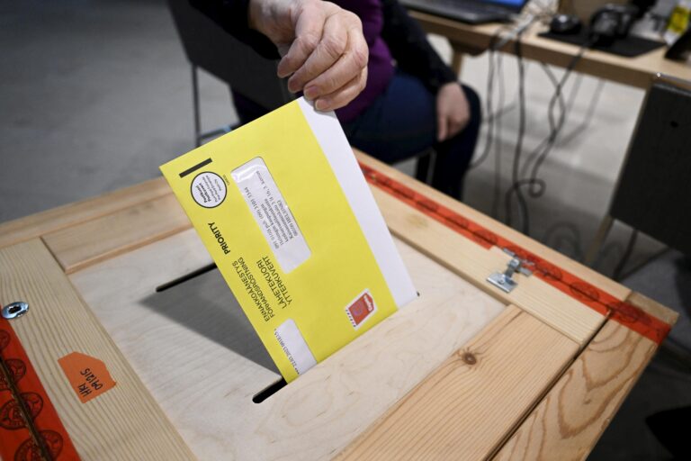 Ennakkoäänestys alkaa