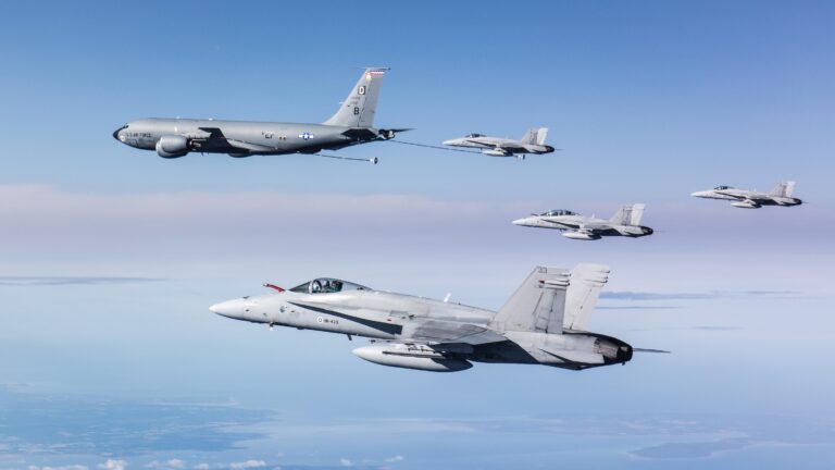 Ilmatankkausharjoitus