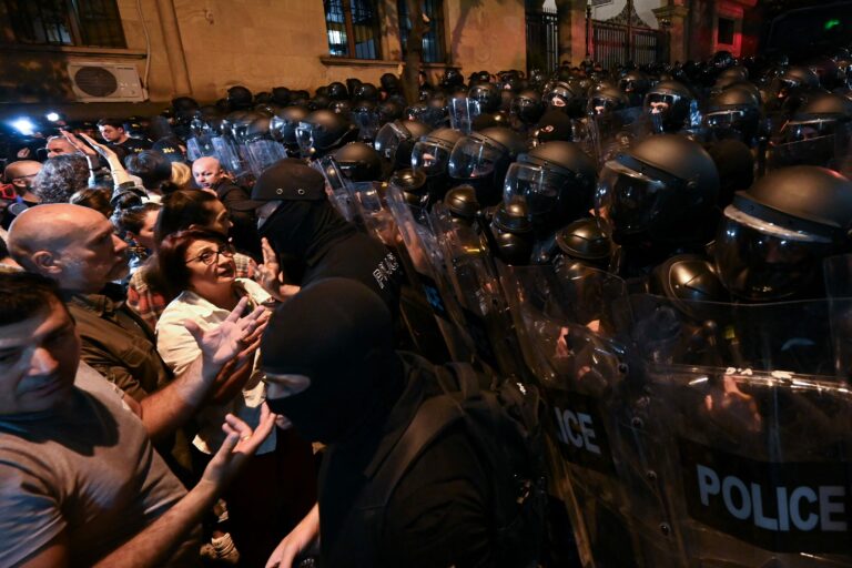 GEORGIA - POLITICS - DEMOCRACY - LAW - DEMO - EU