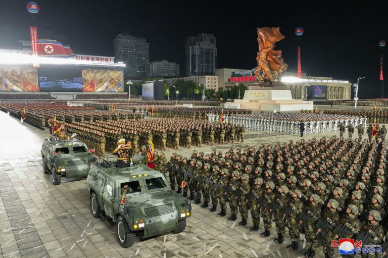NKOREA - POLITICS - RUSSIA - CHINA - DIPLOMACY - PARADE