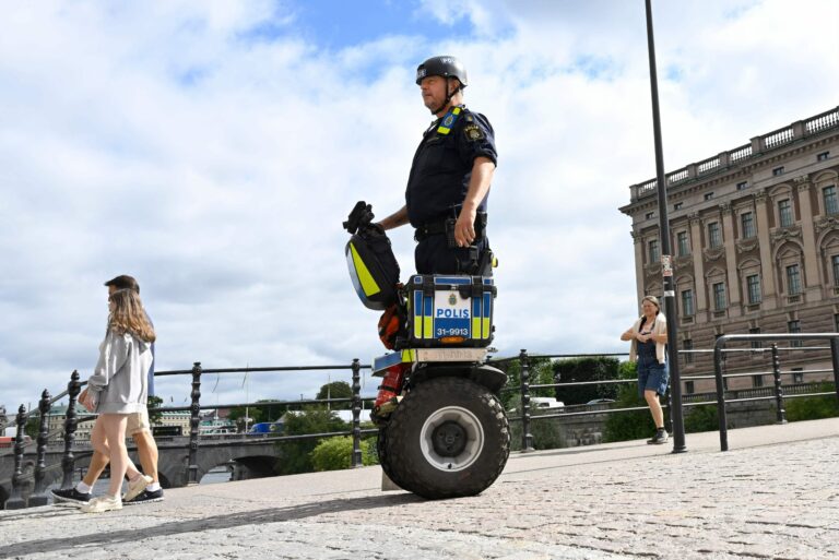 SWEDEN - SECURITY - POLICE