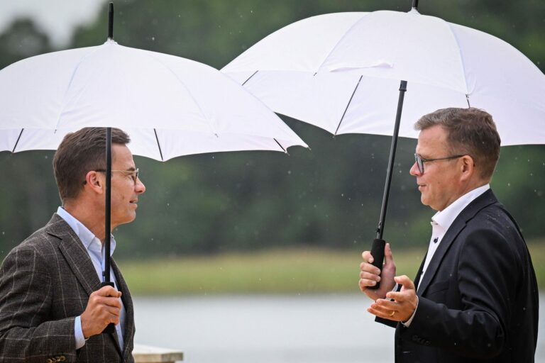 SWEDEN - FINLAND - POLITICS - DIPLOMACY