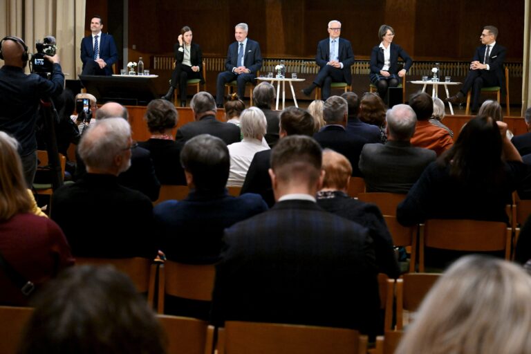 Elinkeinoelämän valtuuskunta EVAn presidenttivaalitentti