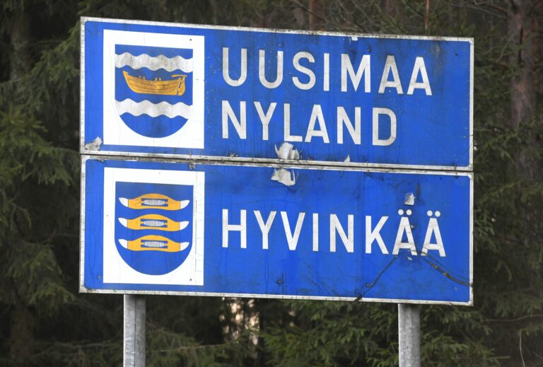 Kanta-Hämeen ja Uudenmaan välinen raja Riihimäellä