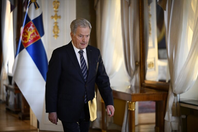 Tasavallan presidentin uudenvuodenpuheen nauhoitus