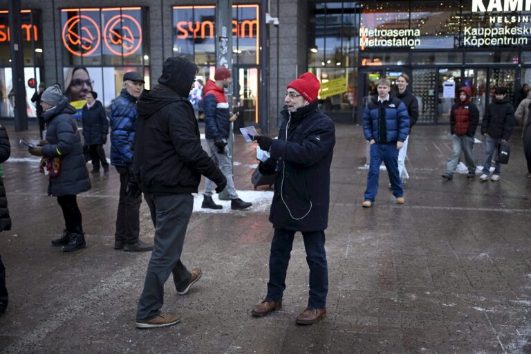 Alexander Stubb kampanjoi