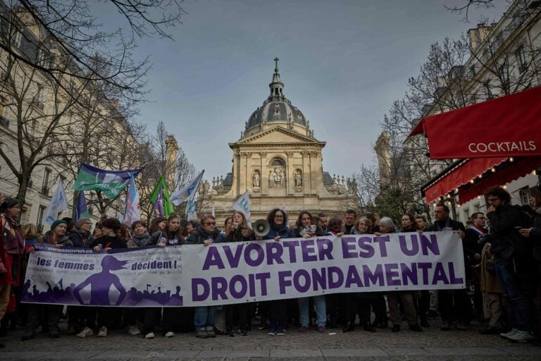 FRANCE - POLITICS - PARLIAMENT - WOMEN - RIGHTS - ABORTION