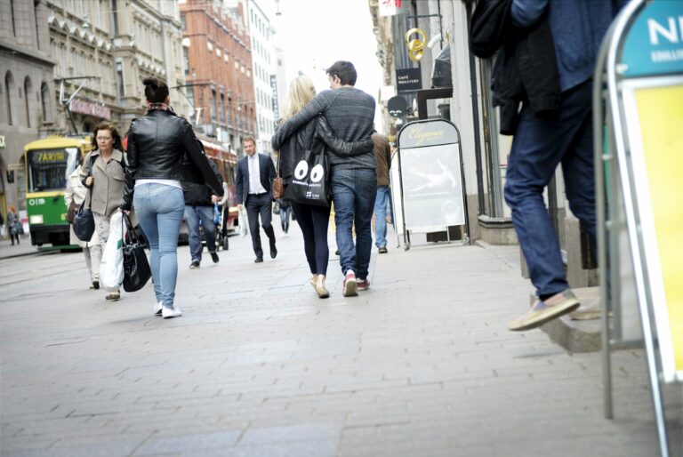 Helsingin katunäkymää