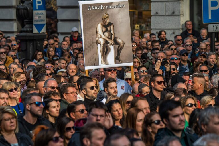 HUNGARY - POLITICS - GOVERNMENT - CORRUPTION - DEMO