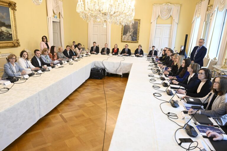 Hallituksen neuvottelu julkisen talouden suunnitelmasta eli kehysriihi alkaa