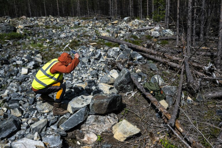 Malminetsintää Lapissa