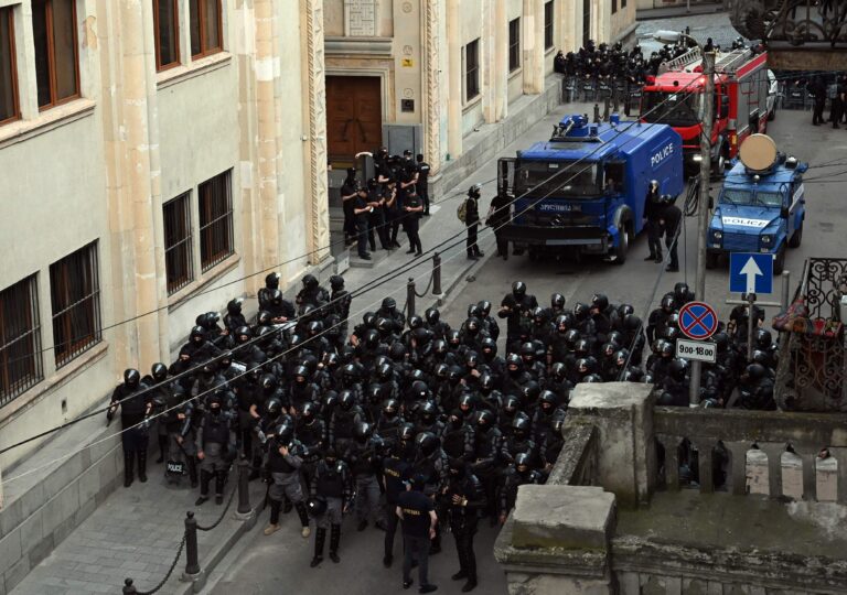 GEORGIA - POLITICS - DEMOCRACY - LAW - DEMO - EU