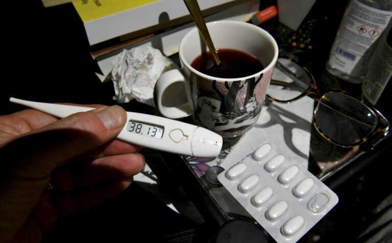 Flunssan lievitystä kotona