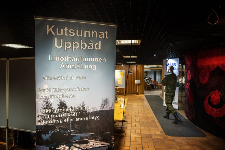 Puolustusvoimien kutsuntatilaisuus