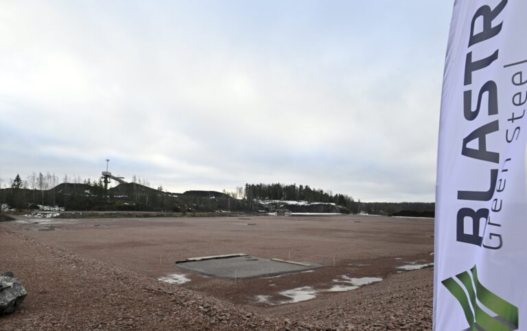 Joddbölen teollisuusalue, minne Blastr Green Steel suunnittelee tehdasta