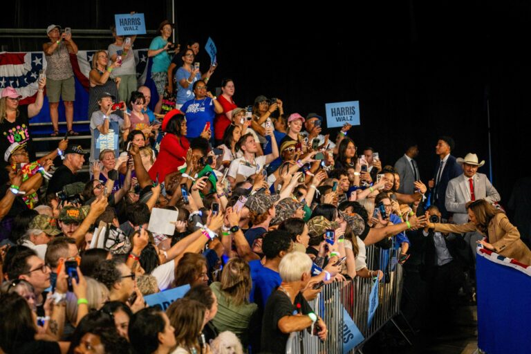 Kamala Harris Campaigns For President In Arizona