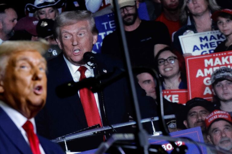 Donald Trump Campaigns In Pennsylvania With One Week Until Election Day