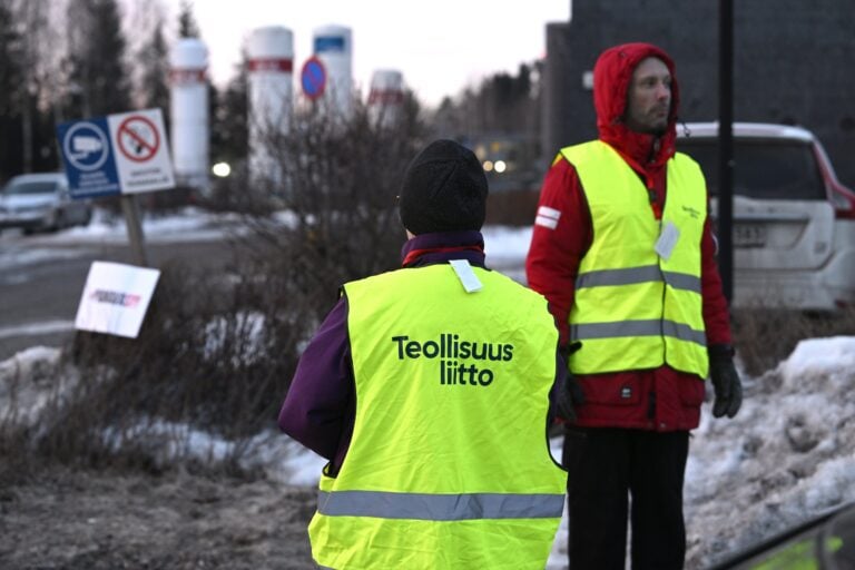 SAK:n liittojen poliittiset lakot