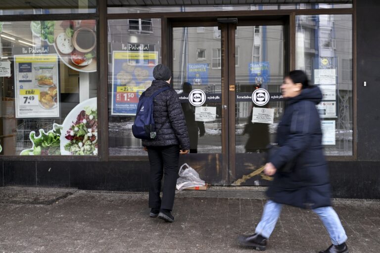 Lakon vuoksi suljettu Lidlin myymälä