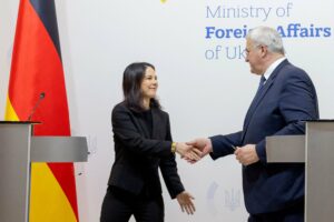 Saksan ulkoministeri Annalena Baerbock ja