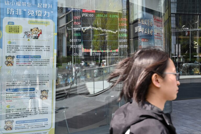 CHINA - MARKETS - WORLD