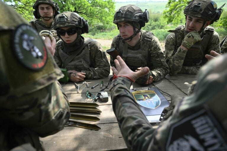 TOPSHOT - UKRAINE - RUSSIA - CONFLICT - WAR - RECRUITS