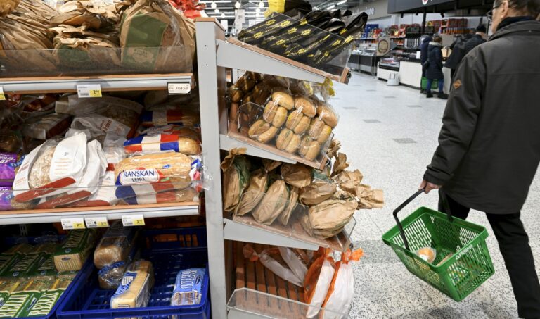 Kaupankäyntiä Prisma-tavaratalossa