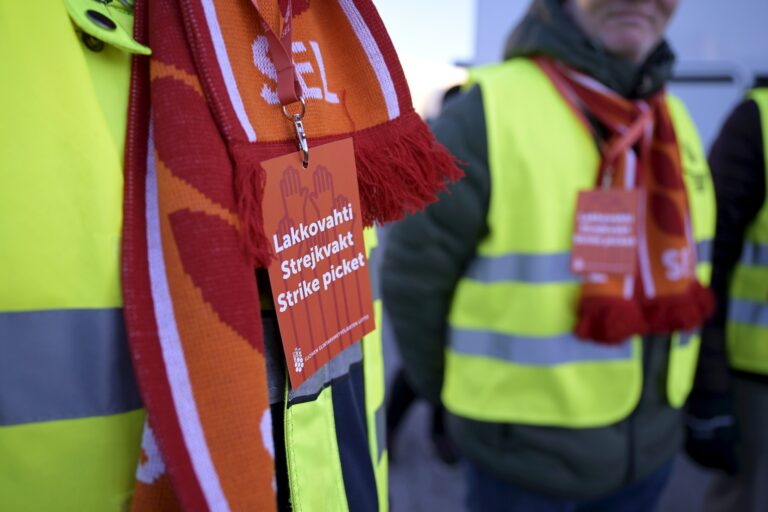 Suomen Elintarviketyöläisten Liiton lakko alkaa