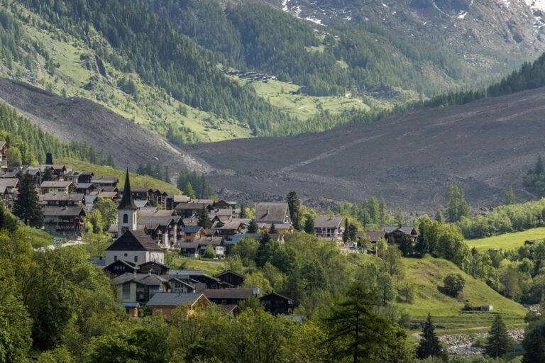 SWITZERLAND - ENVIRONMENT - MOUNTAINS - DISASTERS - LANDSLIDE