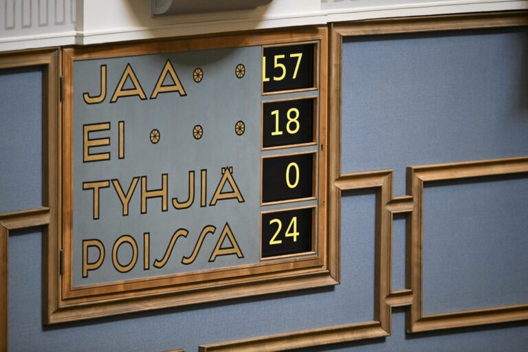 Eduskunta äänestää Ottawan sopimuksesta