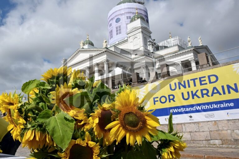 United for Ukraine event in Helsinki