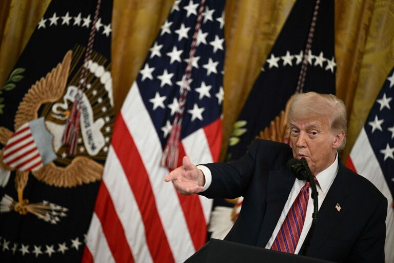 President Donald Trump signs the GENIUS Act (Guiding and Establishing National Innovation for US Stablecoins Act)