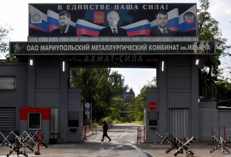 UKRAINE - RUSSIA - CONFLICT - MARIUPOL