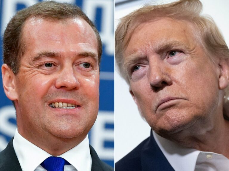 COMBO - US - RUSSIA - POLITICS - DIPLOMACY - TRUMP - MEDVEDEV