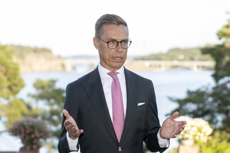 Alexander Stubb Kultarannassa