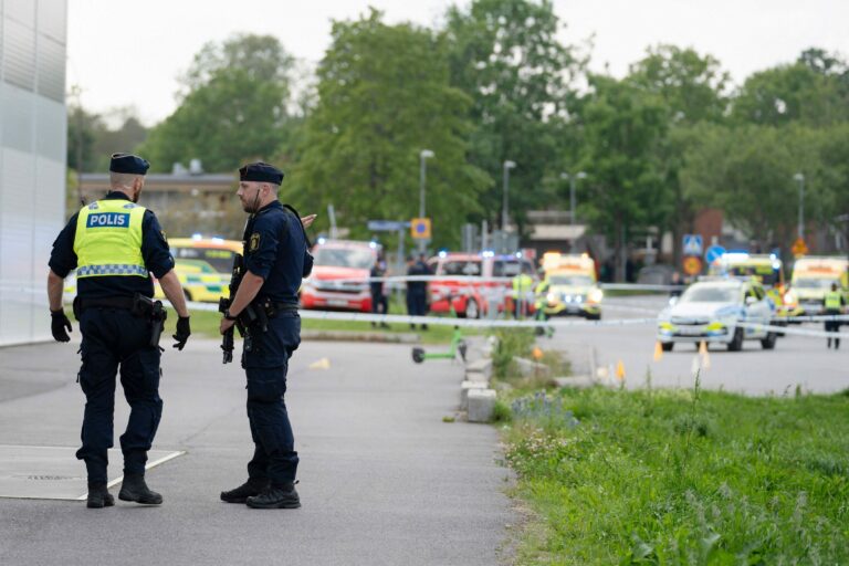 SWEDEN - SHOOTING - RELIGION - POLICE