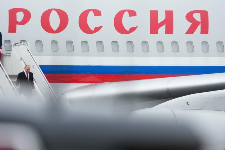 U.S. President Trump And Russian President Putin Meet On War In Ukraine At U.S