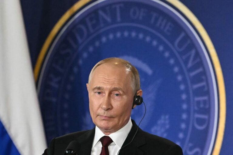 US - UKRAINE - RUSSIA - CONFLICT - SUMMIT - TRUMP - PRESSER