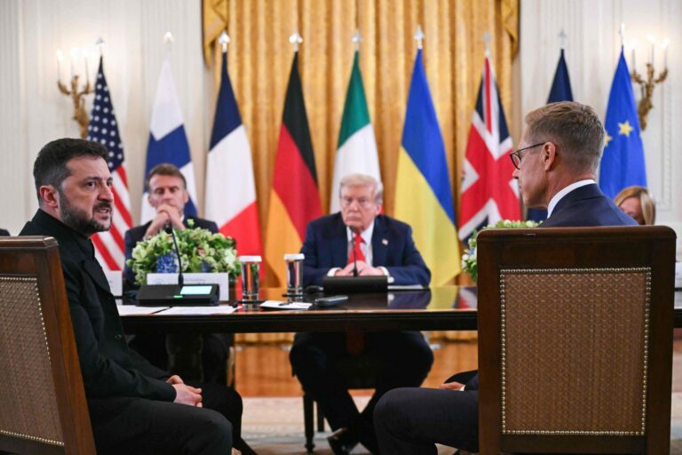 Trump meets Zelensky and European leaders in Washington DC