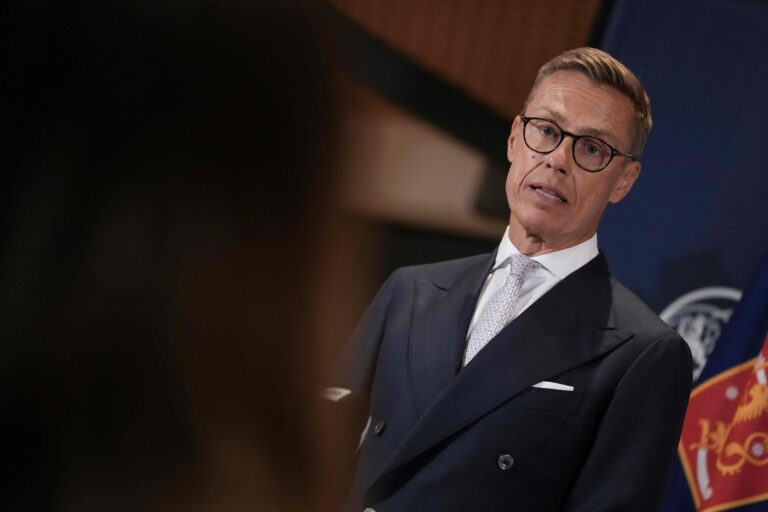 US - POLITICS - FINLAND - STUBB