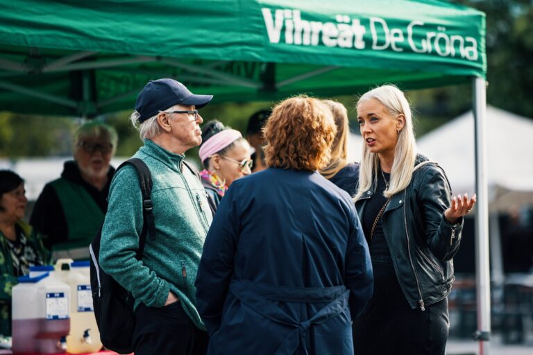 Vihreiden eduskuntaryhmän kesäkokous Vaasassa