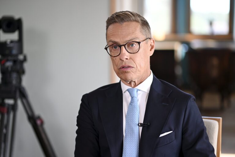 Presidentti Alexander Stubb Ykkösaamussa