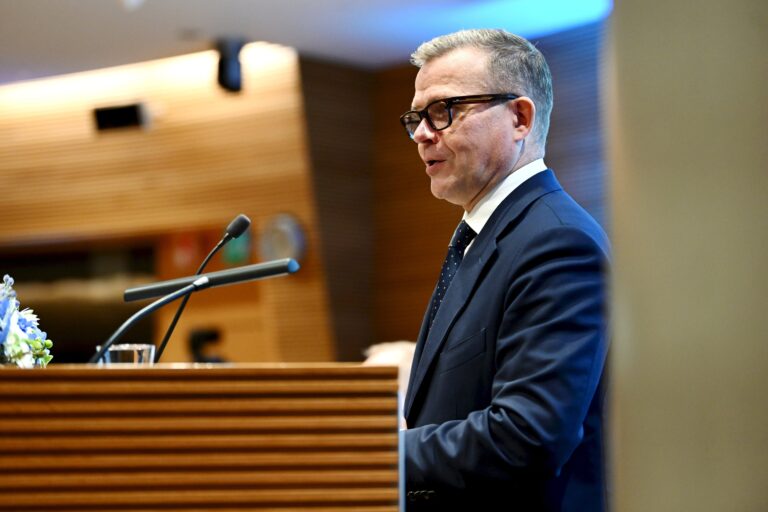 Pääministeri Petteri Orpon puheenvuoro