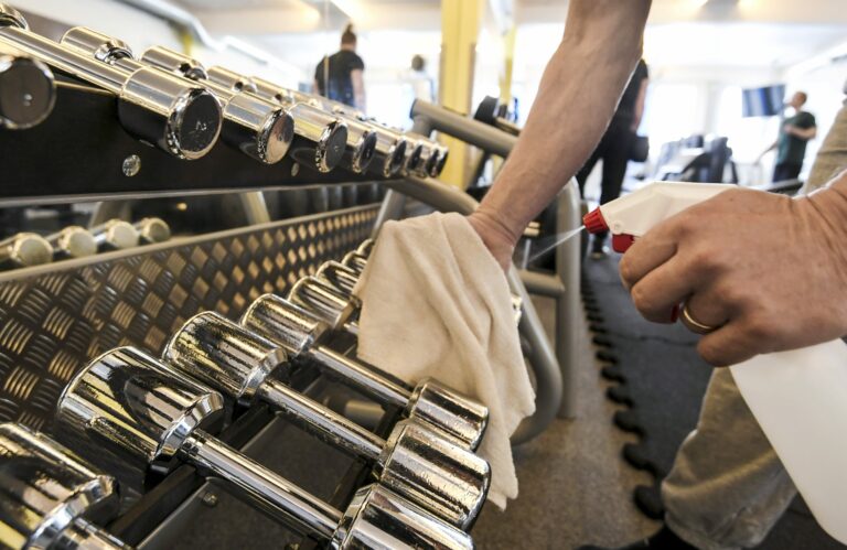 Kuntosaliharjoittelu korona-aikana