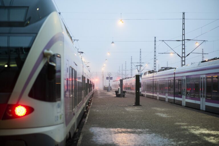 Rautatiealan lakko Helsingissä 20